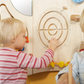 Left Quarter-Circle Sensory Learning Wall Panel by HABA Pro