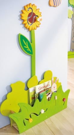 Sunflower with Sliding Bee Wall Decor by HABA Pro