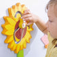 Sunflower with Sliding Bee Wall Decor by HABA Pro