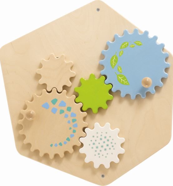 Gear Wheels Wall Activity Panel by HABA Pro