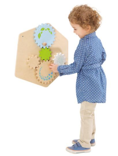 Gear Wheels Wall Activity Panel by HABA Pro