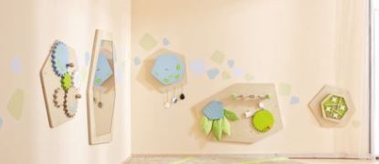 Leaf Shapes Motor Skills Wall Panel by HABA Pro