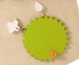 Leaf Shapes Motor Skills Wall Panel by HABA Pro