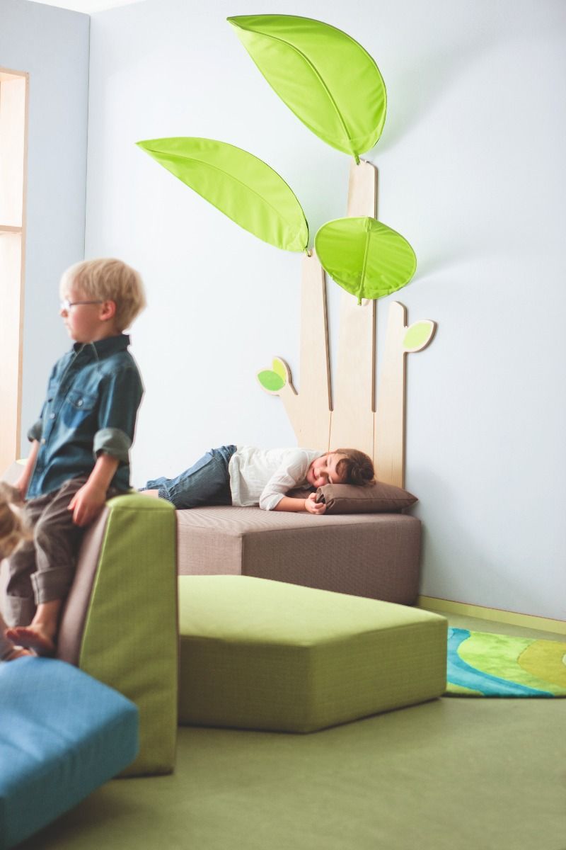 Leafy Tree Canopy Reading Nook Wall Decor by HABA Pro