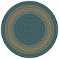 Braidful Nature Colors Brown Classroom Rug