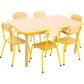 Stackable Metal Frame Classroom Chair by Moje Bambino