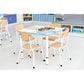 Stackable Metal Frame Classroom Chair by Moje Bambino