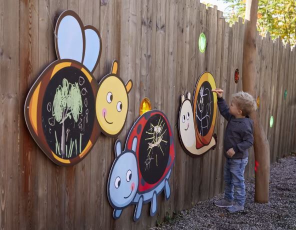Bee, Ladybug and Snail Chalkboard Set (3) by HABA Pro