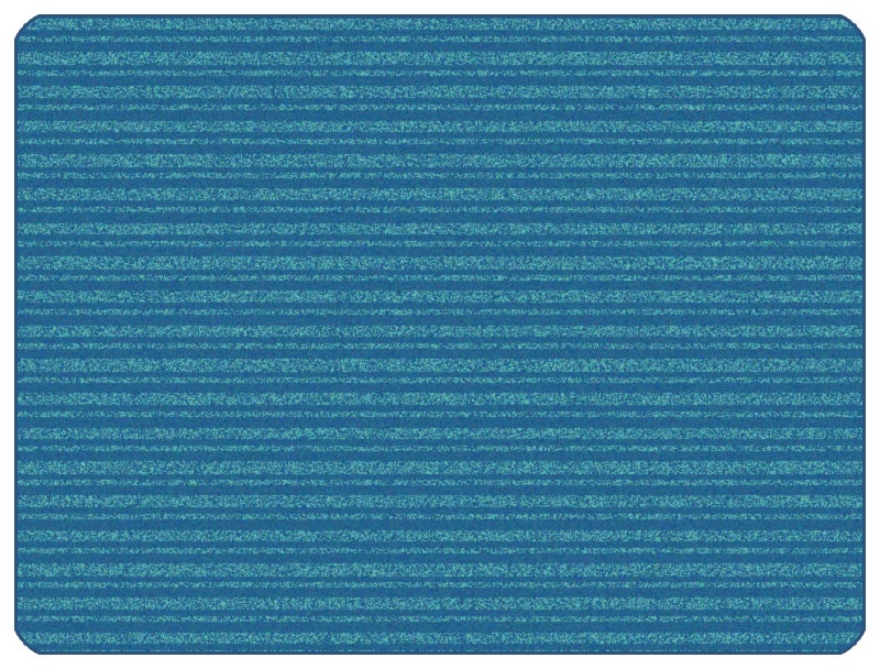 KIDSoft Subtle Stripes Green and Tan Classroom Rug