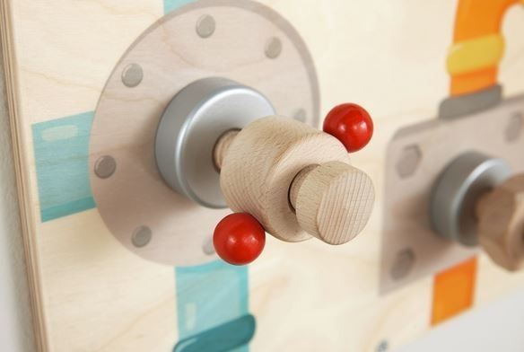 Mechanic Sensory Wall Activity Panel by HABA Pro
