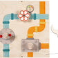 Mechanic Sensory Wall Activity Panel by HABA Pro