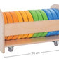 Story Time Floor Cushions with Rolling Cart (12) by HABA Pro