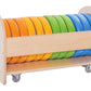 Story Time Floor Cushions with Rolling Cart (12) by HABA Pro