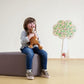 Tree Mirror Wall Decor with Sliding Birds by HABA Pro