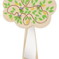 Tree Mirror Wall Decor with Sliding Birds by HABA Pro