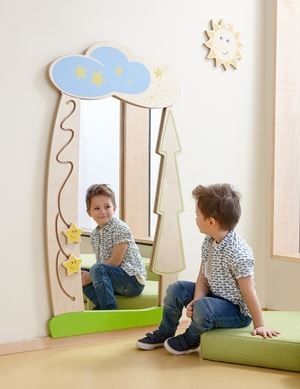 Starry Forest Safety Wall Mirror by HABA Pro
