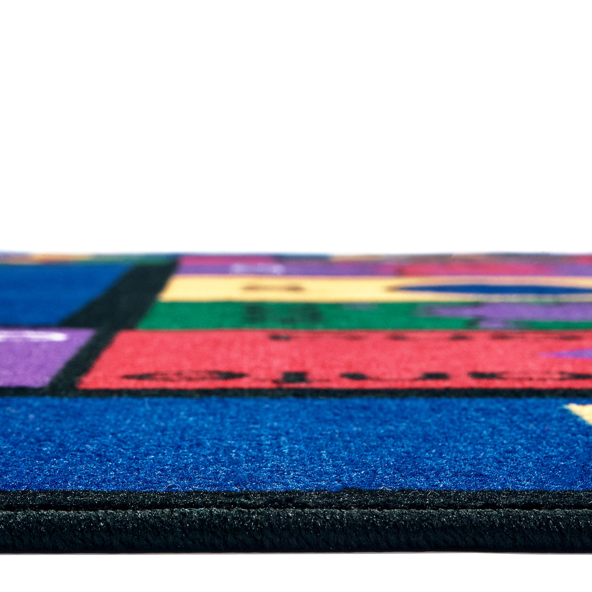 Bilingual Shapes and Colors Classroom Rug, view 3