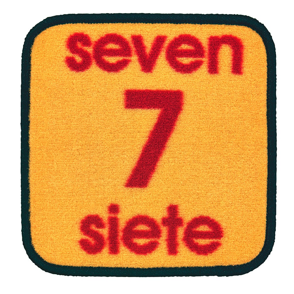 Bilingual Number Seating Squares, view 3