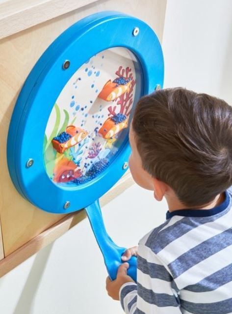 Ocean Bubbles Sensory Wall Activity Panel by HABA Pro