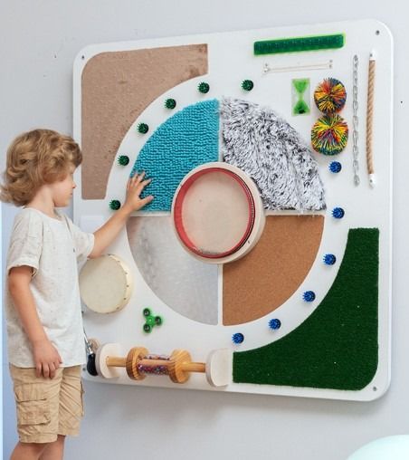 Sound Sensory Exploration Wall Panel by Moje Bambino
