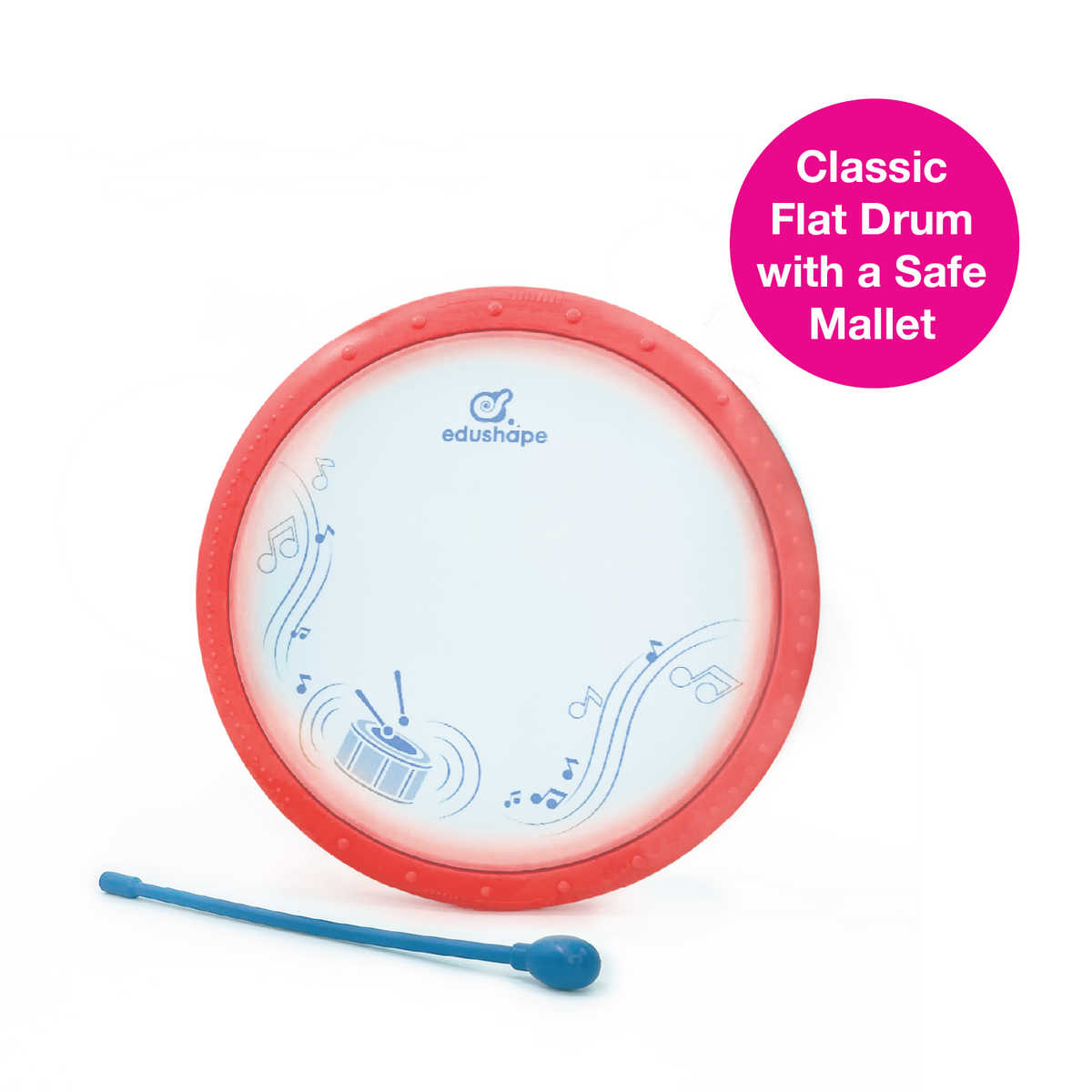 Kids' Hand Drum with Mallet