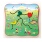Community Garden Match-Up Wall Activity by Playscapes