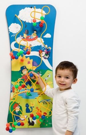 Bead Maze & Flip Wall Activity by Playscapes