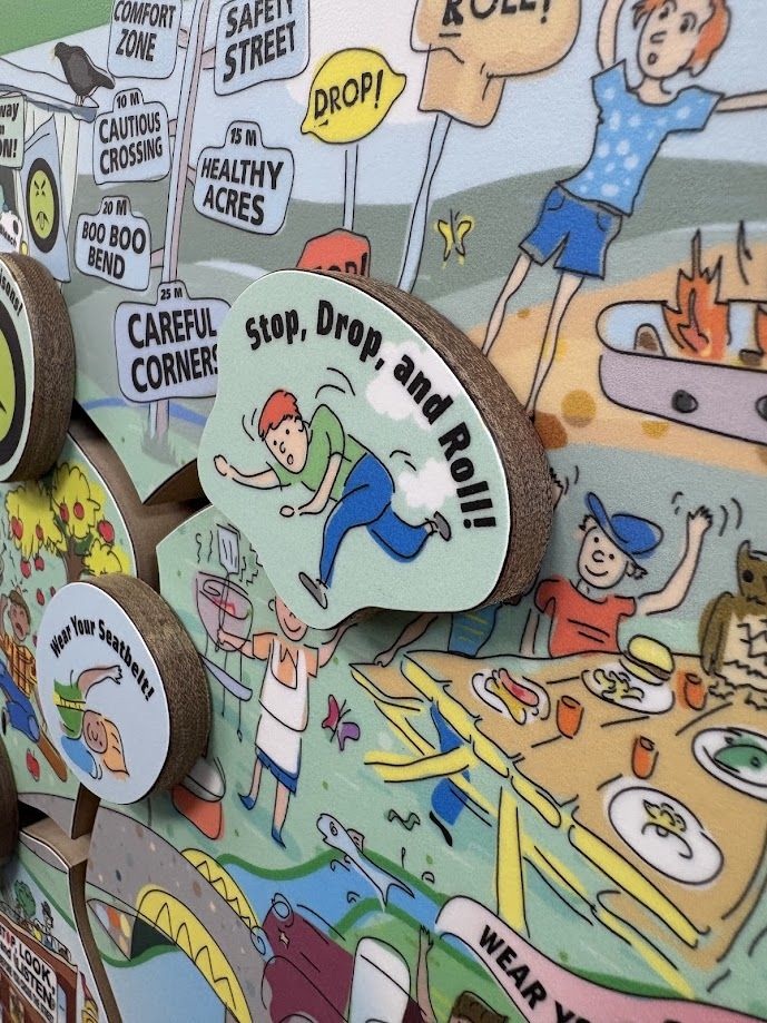 Safety Road Wall Activity by Playscapes