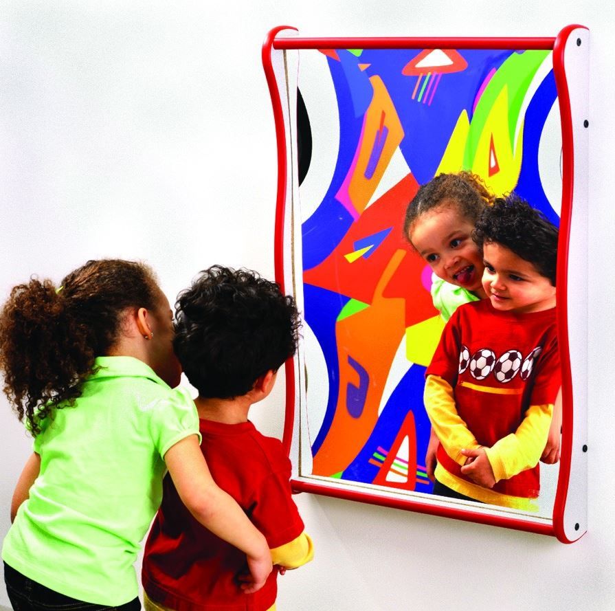 Extra-Wide Funhouse Giggle Mirror by Playscapes