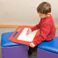 Portable Dry-Erase Write-On Pad, Red by Playscapes