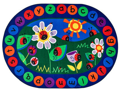 Ladybug Circletime Classroom Rug