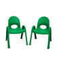 Value Stack Stackable Classroom Chair – Shamrock Green