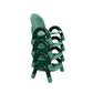 Stackable Preschool Chair, Teal Green / 5" / Set of 4
