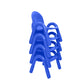 Stackable Preschool Chair, Royal Blue / 7" / Set of 4
