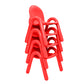Stackable Preschool Chair, Candy Apple Red / 11" / Set of 4