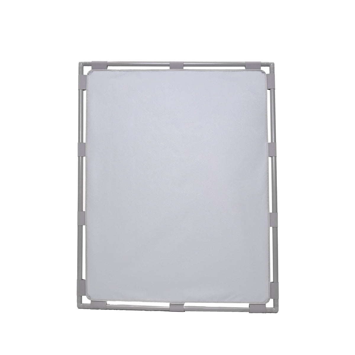 Large Rectangle Portable Classroom Room Divider Panel, Fog Blue / Single / Panel Only