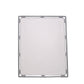 Large Rectangle Portable Classroom Room Divider Panel, Glacier Gray / Single / Panel Only
