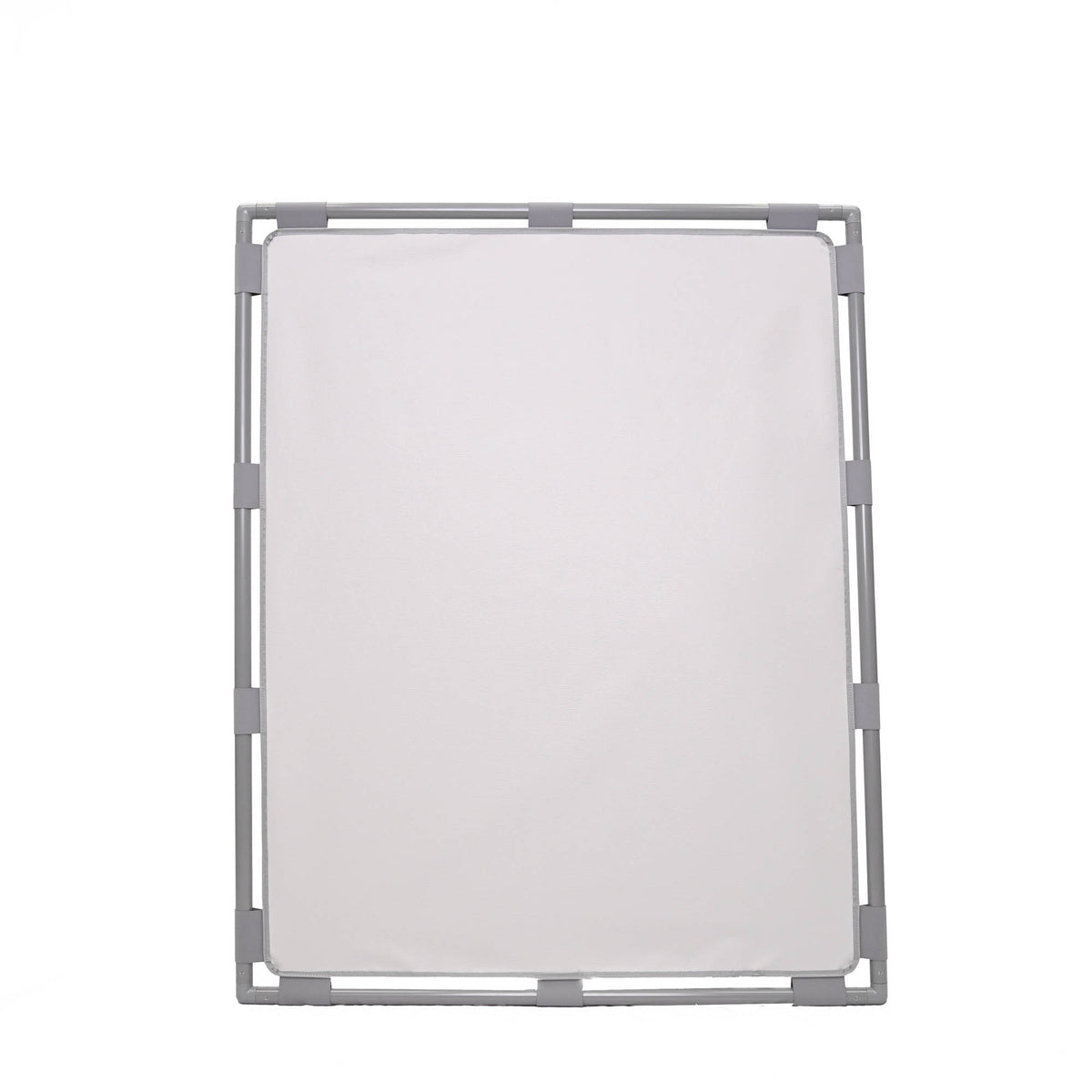 Large Rectangle Portable Classroom Room Divider Panel, Glacier Gray / Single / Panel Only