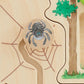 Forest Hide-and-Seek Sliding Wall Panel by HABA Pro