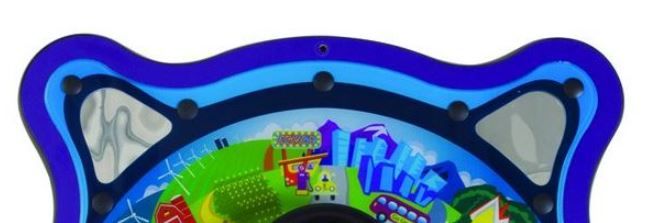 Eco Drive Moving-Parts Wall Activity by Playscapes