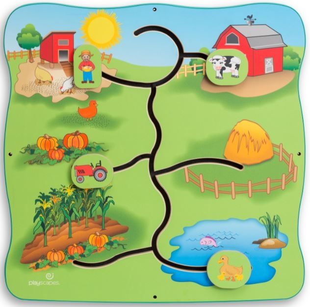 Animal Farm Match-Up Wall Activity by Playscapes