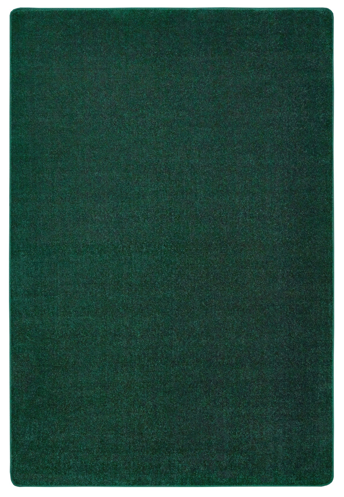 Mt St Helens Solid Color Classroom Rug, Emerald Rectangle