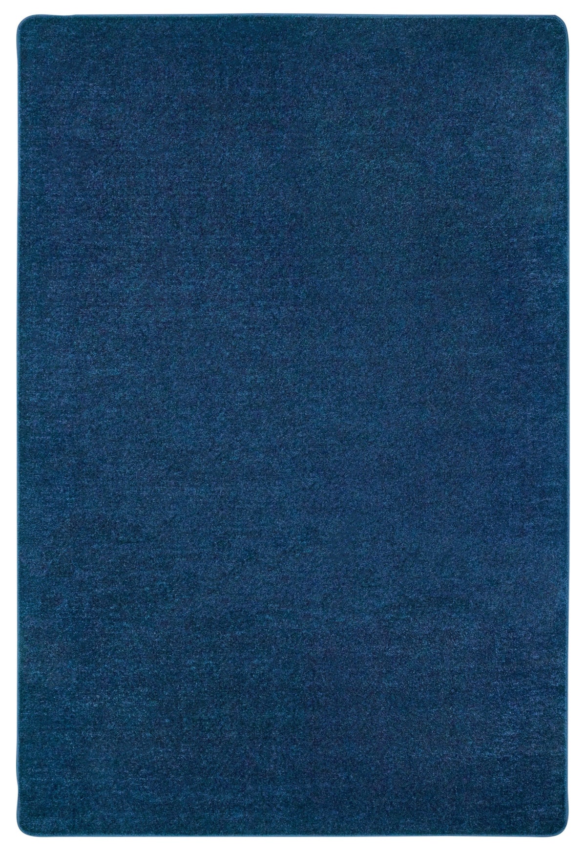Mt St Helens Solid Color Classroom Rug, Blueberry Rectangle