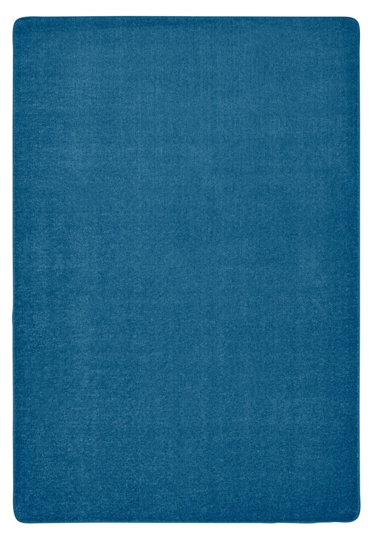 Mt St Helens Solid Color Classroom Rug, Marine Blue Rectangle
