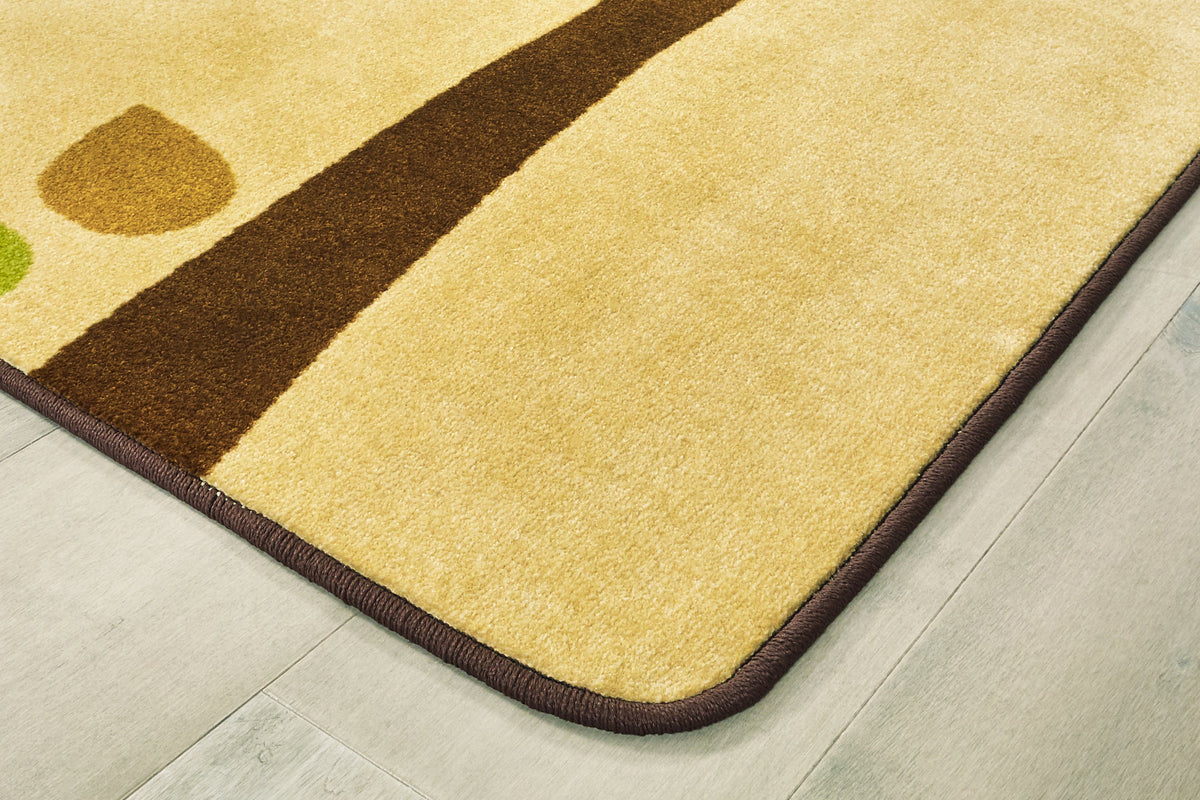 Branching Out Tan Classroom Rug, view 2