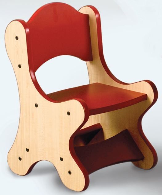 High-Back Kids Chair by Playscapes