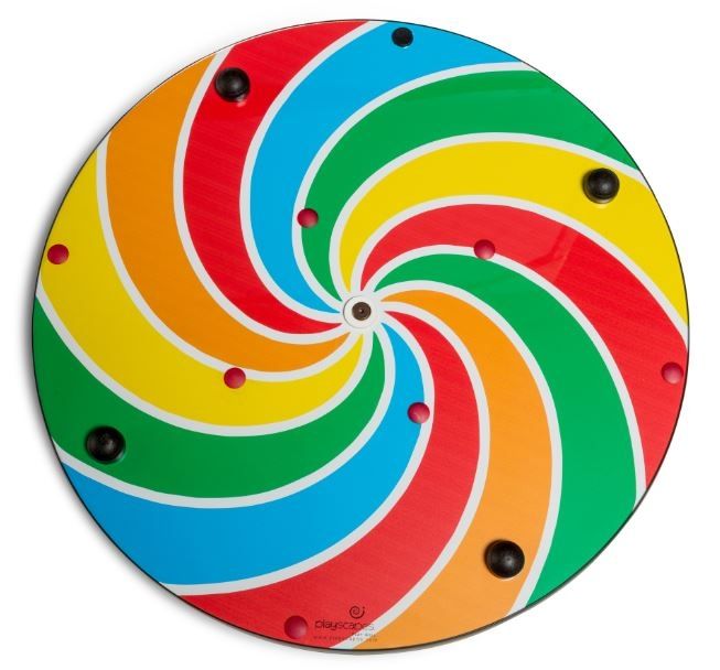 Lollipop Pinwheel Wall Activity by Playscapes