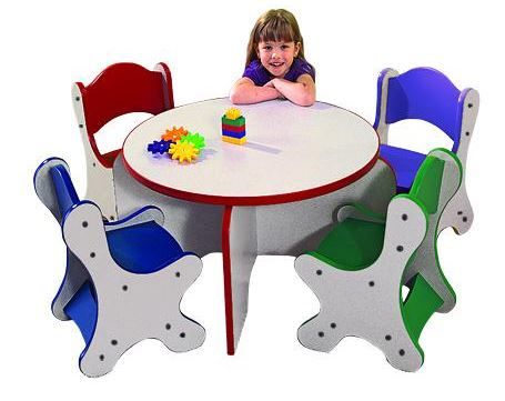 Friends Kid-Sized Round Table by Playscapes