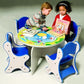 Themed Kid-Sized Table & 4 Chairs Set by Playscapes
