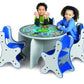 Themed Kid-Sized Table & 4 Chairs Set by Playscapes